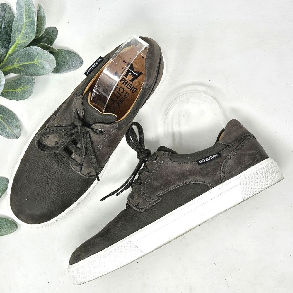 MEMPHISTO Calisto Suede Sneakers Size 7.5